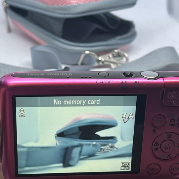 CANON IXUS 130 - 14MP Pink - Compact Digital Camera w Case Charger And Battery - Image 15