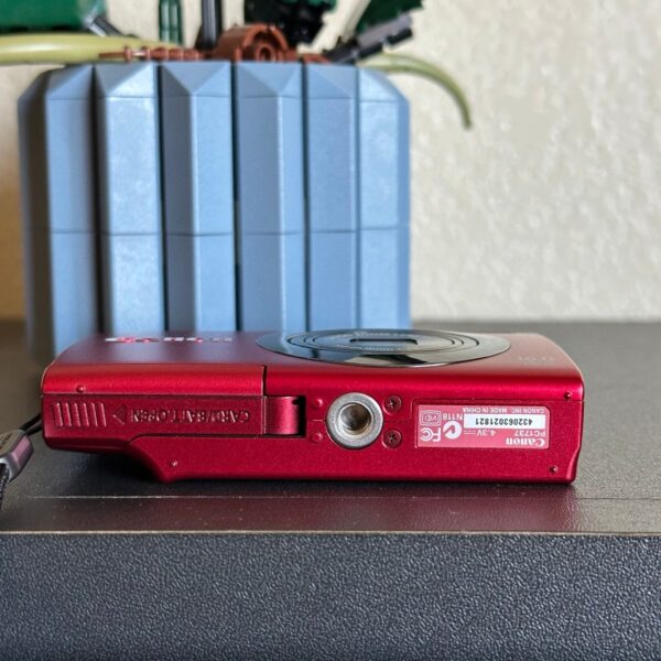 Canon PowerShot A3400 IS Touch Screen Digital Camera Red 16MP Digicam Compact - Image 8