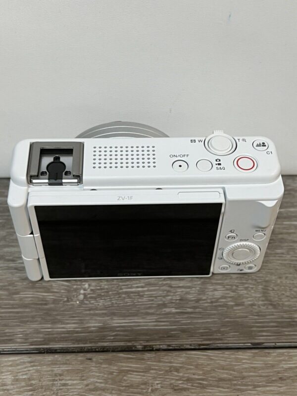 Sony ZV-1F 20.1MP Vlogging Digital Camera 4K Video White - Image 7