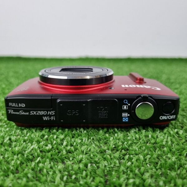 Canon PowerShot SX280 HS 12.1MP Digital Camera - RED - Image 4