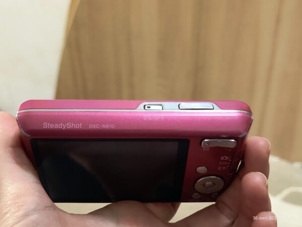 Sony Cyber-shot DSC-W610 14.1MP Digital Camera- Pink Fully Working Great Shape - Image 8